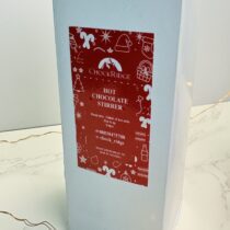 Holiday Hot Chocolate Stirrer - Dark Chocolate